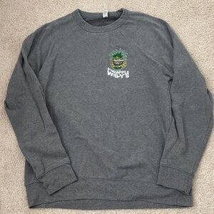 Bella Canvas Dark Gray Men's Crewneck Sweater